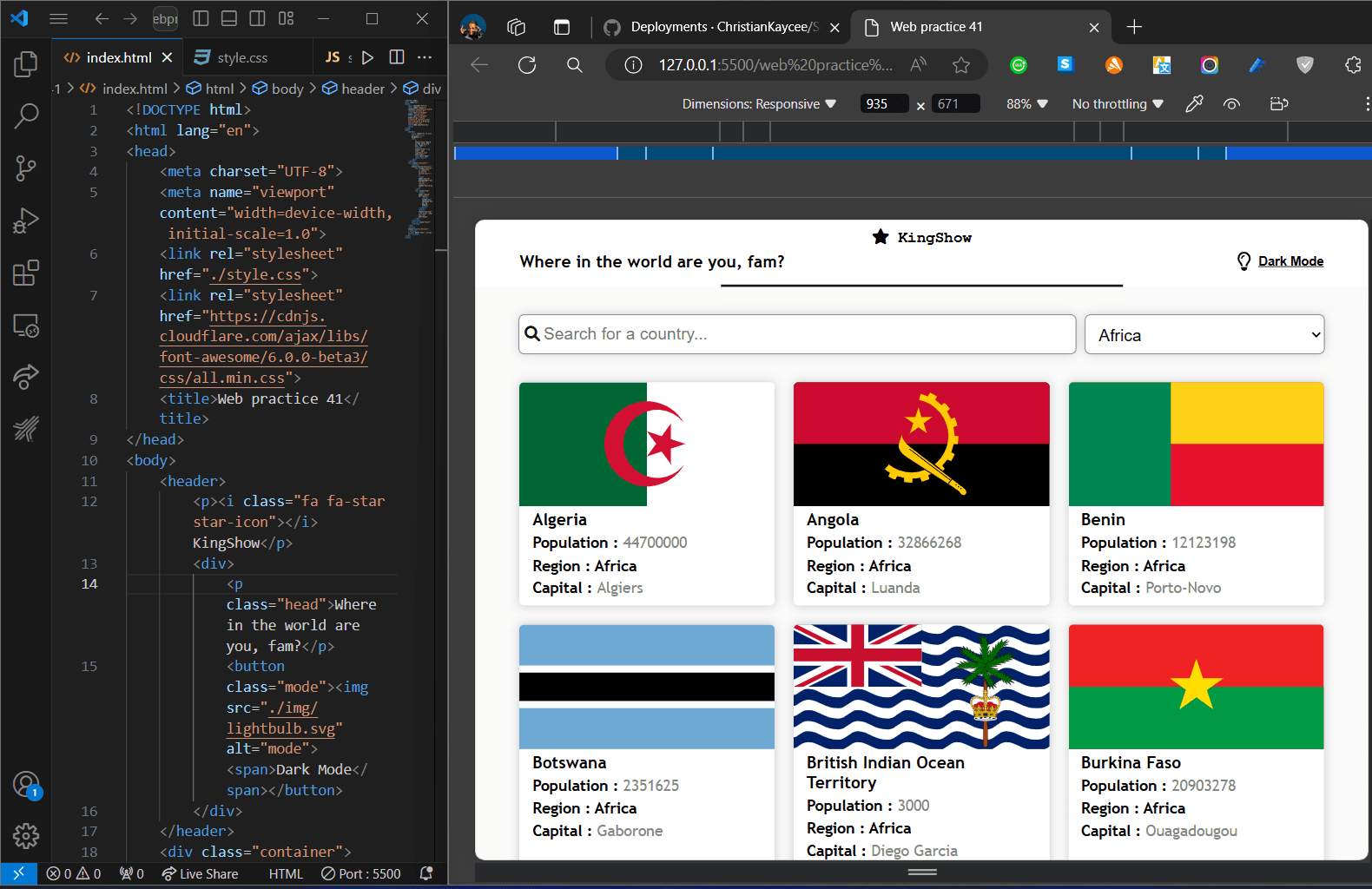 country project image