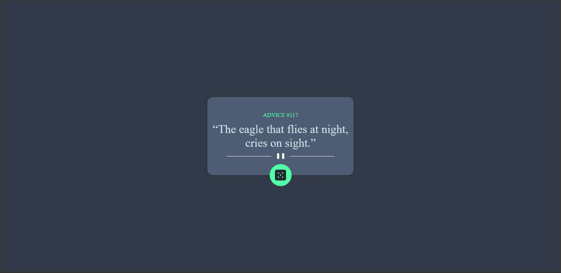 quote generator project image